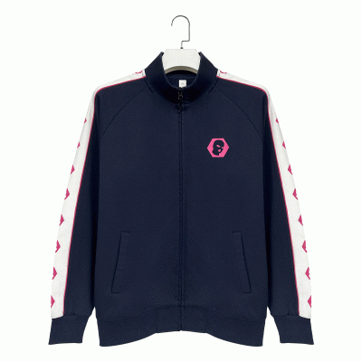  Customized High-Quality Popular Design Stand Up Collar Zipper Jacket, Customized Enterprise Group Workwear, Customized Zipper Jacket-Good products from ProductClub 