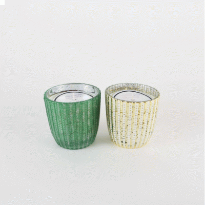 Jewish Festivals Customized Scented Textured Glass Jar Candle -Good products from ProductClub 