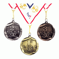 Wholesale Cheap Shooting Stars Award Medals With Ribbon 