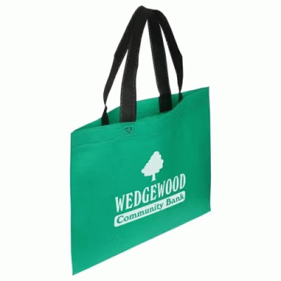 Custom Branded Landscape Recycle Shopping Bag — Printed With Your Logo 