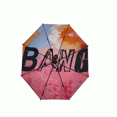 Fashion Promotional Gifts New Design Double Layer Folding Gift Umbrella Automatic Open Super Waterproof Blue Tooth Umbrella with Inside Printing  
