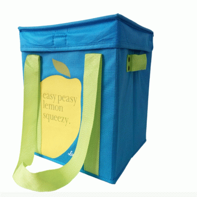 OEM Eco-Friendly Food Lunch Non Woven Grocery Food Delivery Bag Thermal Cooler Bag Insulated Tote 