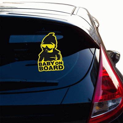 Wholesale Cheap Price Outdoor Durable Car Sticker With Customized Logo  
