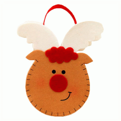Custom Design Felt Candy Bag Children Cute Small Gift Bags  