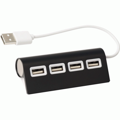 Amazing 4-Port Aluminum Custom USB Hub-Good products from ProductClub 