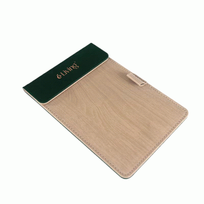GRS - Certified Recycled Leather Folder: Style Meets Sustainability 