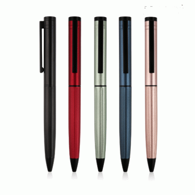 Customized Logo High End Copper Rod Ballpoint Pen Amazon's Best-Selling European Standard Oily Metal Pen-Good products from ProductClub 