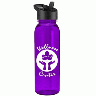 Custom Branded Outdoorsman Tritan ReNew - 24 oz. Bottle with Flip Straw lid — Printed With Your Logo 