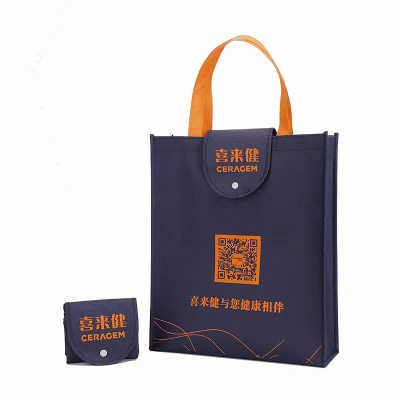 Customized Cheap Foldable Non-woven Shopping Bag Advertising Handbag-Good products from ProductClub 