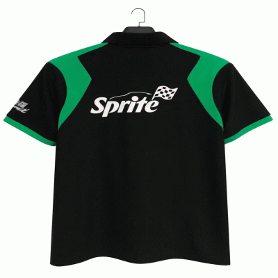 Customized Breathable Mesh Fabric Patchwork Short Sleeved POLO Shirt-Good product from ProductClub 