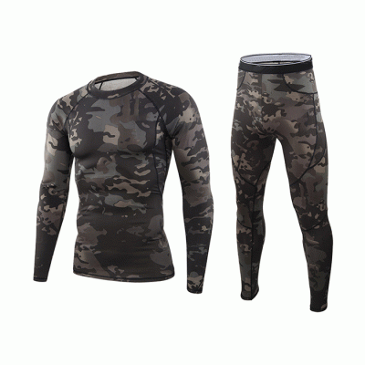 Custom New Design Tactical Underwear Set Wholesale Elastic Outdoor Sports Cycling Wear  