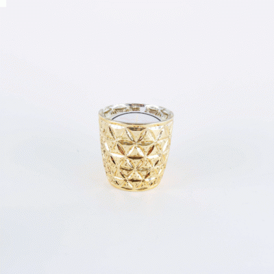 Jewish Festivals Customized Scented Textured Glass Jar Candle -Good products from ProductClub 