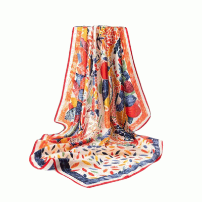  Customized High Quality 100% Silk Scarves For PERFECT LOVER-Good products from ProductClub 