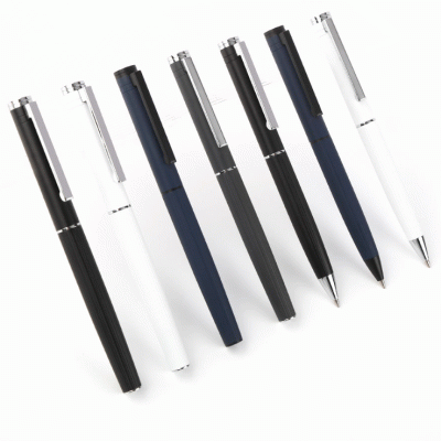 Customized Logo High End Copper Rod Ballpoint Pen Amazon's Best-Selling European Standard Oily Metal Pen-Good products from ProductClub 
