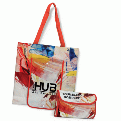 Hot Selling Custom Full-Color Promotional Foldable Tote Bag Gift Bag-Good products from ProductClub 