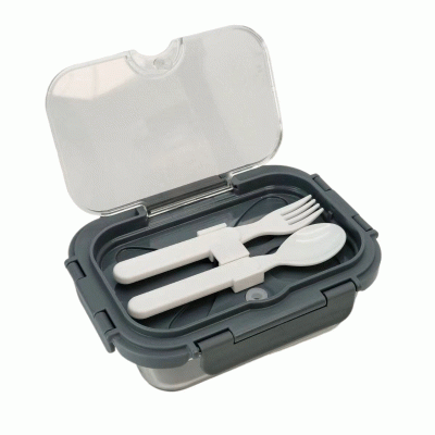 Amazing Custom Branded Sorted Lunch Box with Spoon Fork-Good products from ProductClub 