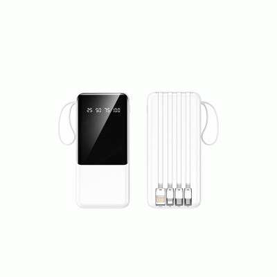 Hot Sale Wholesale Custom Portable Detachable Power Bank with Own Storage Line-Good products from ProductClub 