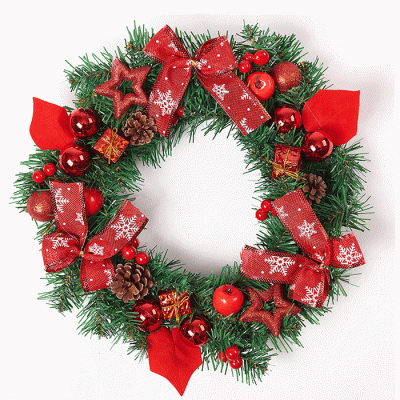High Quality Personalized Christmas Garland Decoration Christmas Wreath  