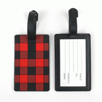 Popular Custom Personalised 3D Relief Logo Pvc Luggage Tag-Good products from ProductClub 