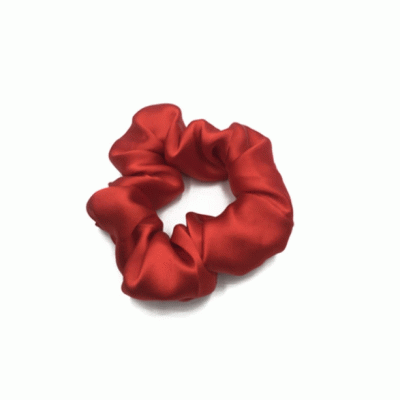 Custom Size  100% Satin SilkPure Hair Scrunchies For Valentine's Day  Girlfriend-Good products from ProductClub 