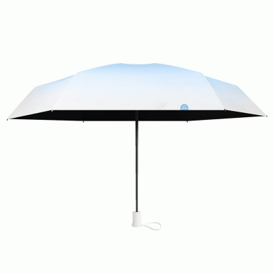 Popular Custom Gradient Color 5 fold Mini Sun Umbrella-Good products from ProductClub 