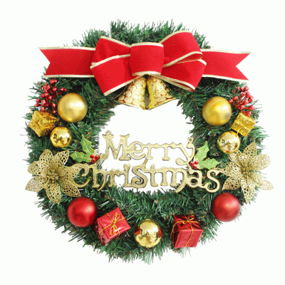 Amazon Hot Sale Outdoor Hanging Christmas Ball Garland Wreath Decorative  