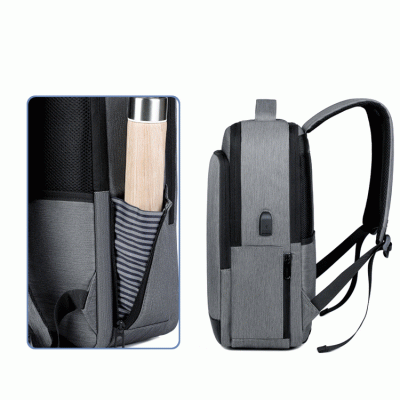 Handheld Shoulder Laptop Bag with Large Capacity 15 inch USB Charge Port Business and Leisure Student Backpack-Good products from ProductClub 