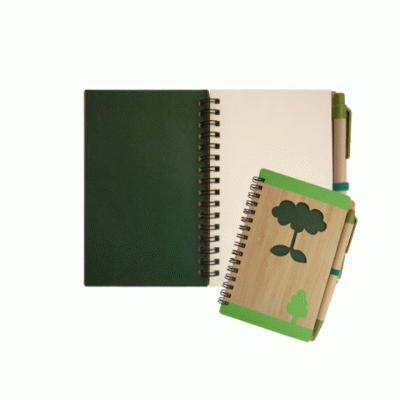 Recycled Bamboo Cover Notebook for Promotional Gifts 