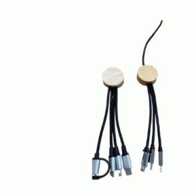 Wooden USB  cable-(Recycled materials - materials from nature) 