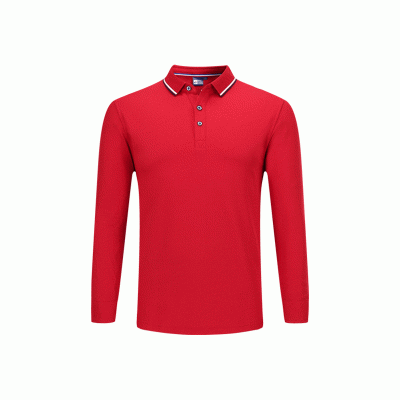 Customization Hot Selling Low MOQ Cupro Fiber Breathable Long Sleeved Polo Shirt-Good product from ProductClub 