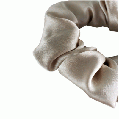 Custom Size  100% Satin SilkPure Hair Scrunchies For Valentine's Day  Girlfriend-Good products from ProductClub 