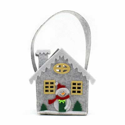 High Quality Custom Children Halloween Christmas Felt Gift Candy Bag  