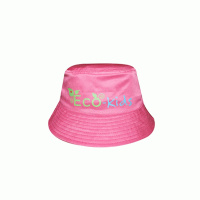 Customize All Types Eco Friendly GRS Certified Recycled PET Bucket Hat For Kid-Make Your Brand Ubiquitous 