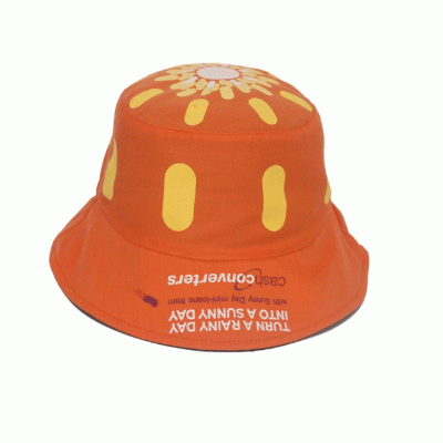 Hot Sale Customized Fashion Reversible Summer Outdoor Beach Bucket Hat 