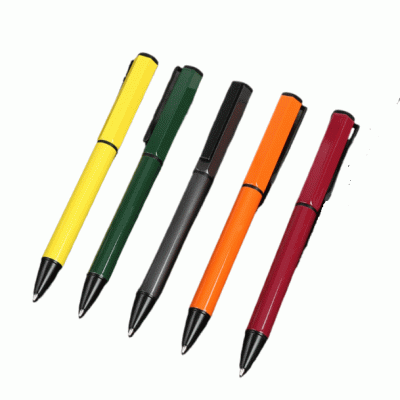 Customized Color Gel Pen  Metal Ballpoint Pen Popular Business College Student Cultural and Creative Gift Stationery Set-Good products from ProductClub 