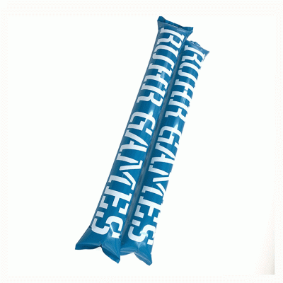 Custom Design Clap Hand Inflatable Thunder Sticks Cheering Balloon Stick  