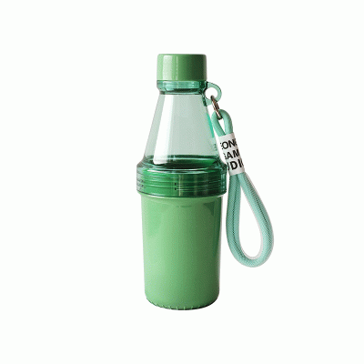 Customized Portable and Detachable Double Plastic Cup with Nylon Handle-Good products from ProductClub 