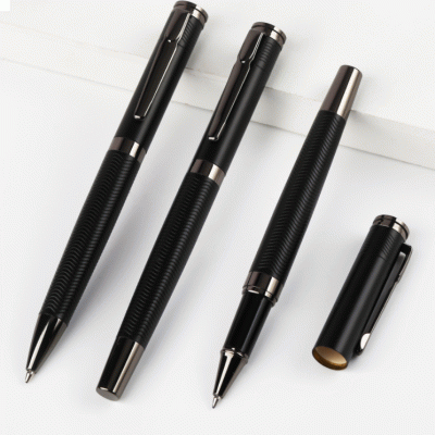Metal Signature Pen with Epoxy Logo Business High-End Heavy Hand  Feel Signature Gift Roller Ball Pens-Good products from ProductClub 