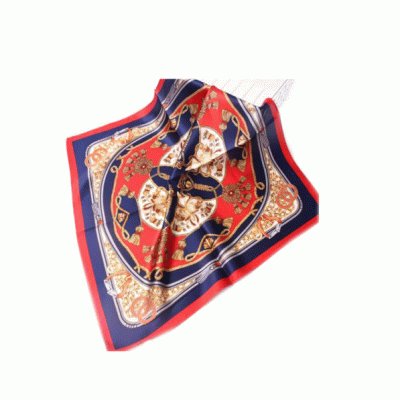 Popular Design 100%  Silk Satin Women Square Custom Full Color Digital Printed Silk Scarves-Good products from ProductClub 
