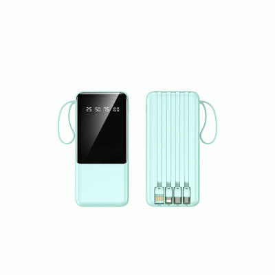 Hot Sale Wholesale Custom Portable Detachable Power Bank with Own Storage Line-Good products from ProductClub 