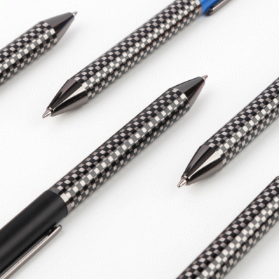Amazon Hot Selling Steel Rod Metal Pen Customized High-End Carbon Fiber Pen Hot Selling European and American Popular European Standard Ink Ballpoint Pen-Good products from ProductClub 