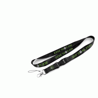 Customize Various Options Eco Friendly GRS Certified Recycled PET Lanyard-Make your brand ubiquitous 