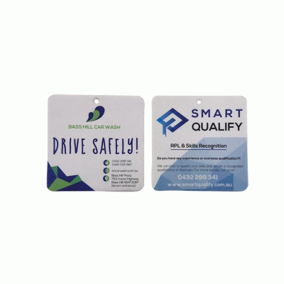 Best Selling New Car Custom Made Hanging Air Freshener Auto Fragrance Paper Car Air Freshener  