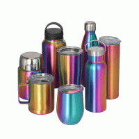 Customized Electroplated Color 20oz Cola Bottle, Stainless Steel Car Cup, Vacuum  Stewing Beaker , Outdoor Sports Bottle,，Coffee Mug-Good product from ProductClub
