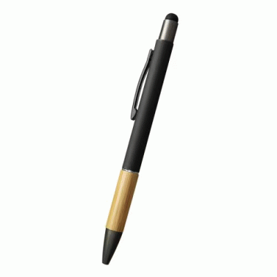 Custom Branded Aidan Bamboo Pen — Printed With Your Logo 