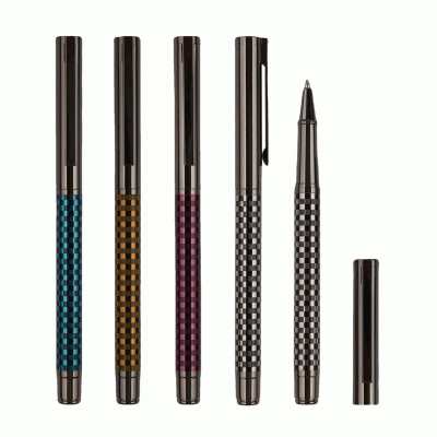 Customized Logo Carbon Fiber Metal Pen Popular European and American Business Conference Signature Pen Heavy Metal Sensitivity -Good products from ProductClub 