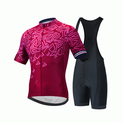 Wholesale Custom Outdoor Cycling Set Breathable Quick Dry Cycling Wear  