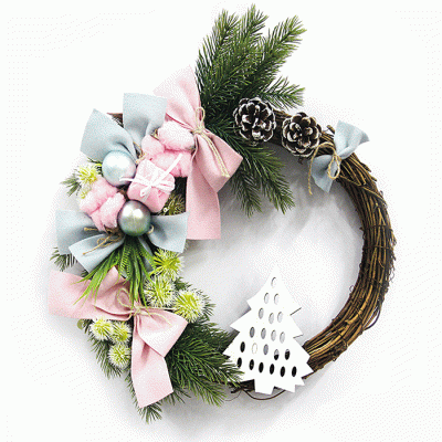 Wholesale Cheap Price Christmas Garland Christmas Wreath Garland For Door Hanging  