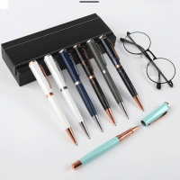 Business Activities Advertising Promotion Ceramic Marble Pattern Metal Pen Custom-Good products from ProductClub