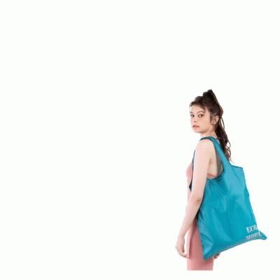 RPET foldable shopping bag-(Recycled materials - materials from nature) 